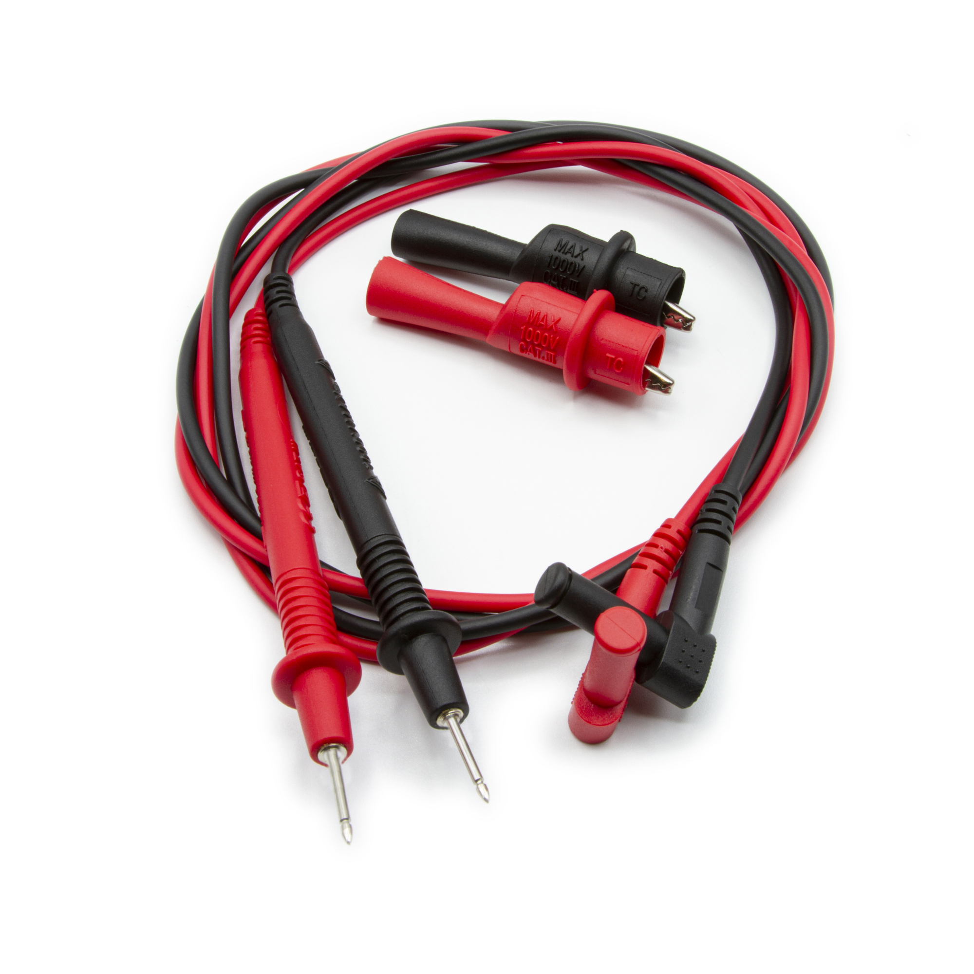 Triplett Universal Test Leads — Compatible with Any Multimeter, Model# TL005
